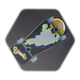 80's Spoopy Skateboard