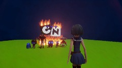 Anime Girl and the Robo Apocalypse "Cartoon Network"