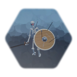 Break Apart Skeleton Soldier