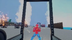 Seaside Gym QTE - Japanese Spiderman