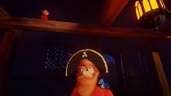 A pirate walks into a bar