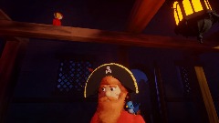 A pirate walks into a bar