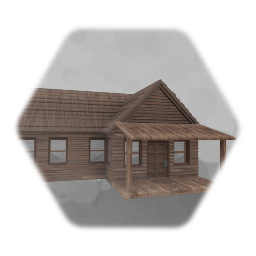 Old Wood Cabin