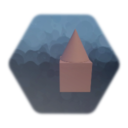 Square with cone