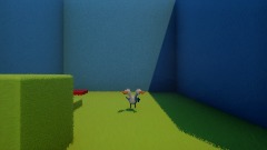 Test room for my 2 headed goose with a gun.