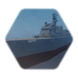 U.S.N. Style Modern Destroyer