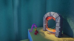 Shantae in Glover Practice