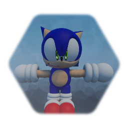 Challenge! Complete this model! Modern Sonic