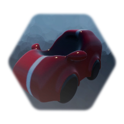 Fluchtwagen und Polizei