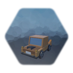 Low poly car