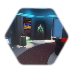 STAR trek TNG captain,s  jlp ready room