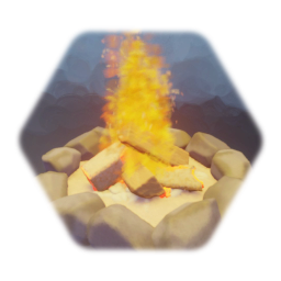 Campfire w/ light & sound