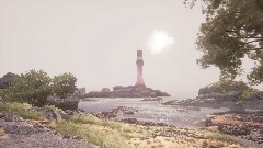 WARSAW4 Render Engine Demo"Cottage by the sea"