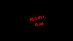 PSA #11: Guns