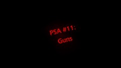 PSA #11: Guns