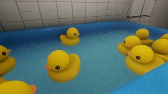 Rubber duck bath