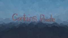 Playable contains private