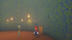 A sponge bob rpg inside squid wards house