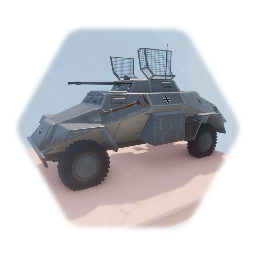 Sd. Kfz. 222 - Static model