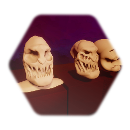 Monster head set (WIP)