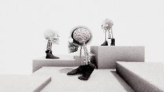 severed heads walking