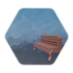 Wooden Bench Decor