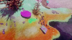 alien arcade : art scene