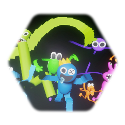 Rainbow friends model pack