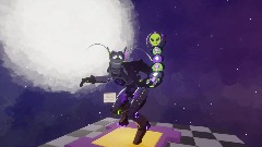 «Violet's Fly Through Space»