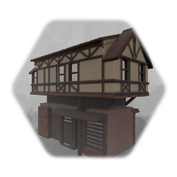 Olde English Shop/Apartment Building