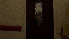 Walking down corridor cut scene