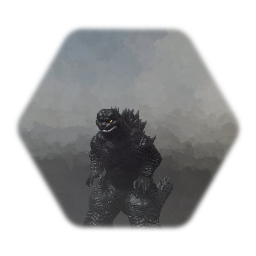Ghost of godzilla: true godzilla puppet (black, more accurate)