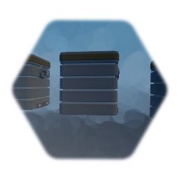 Force pushable crate w\Impact damage