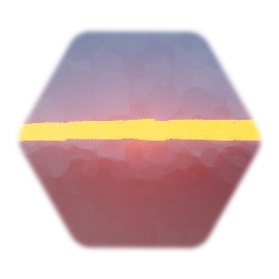 Space Cannon With Laser Beam (Orange)