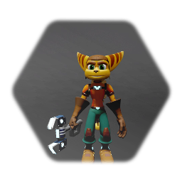 Ratchet and Clank Rift Apart model/ REMIX OF @cdell96
