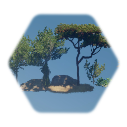 Italian Stone Pine Realistic