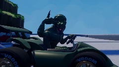 New Daniele Kart - Animation Win Race - Lizard Man Win