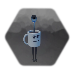 Mischievous Mug + Sinister Spoon Puppet