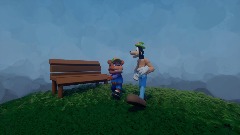 Una bella camminata nel parco