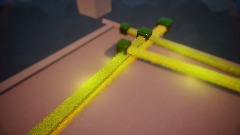 Shrek beams