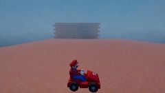 Crash into a wall as mario simulator