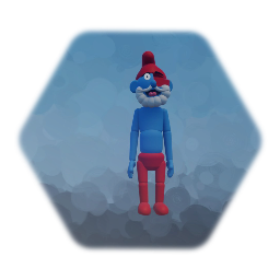 Creepy Papa Smurf