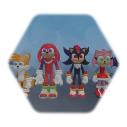 Sonic Characters (Abadas Style) Part 1