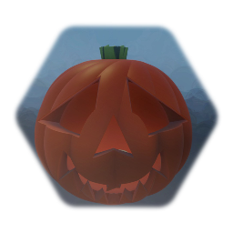 Lit Jack O' Lantern