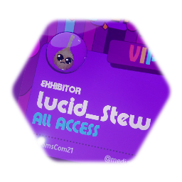 Lucid Stew's #DreamsCom21 Lanyard