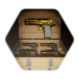(Old) <term>Desert Eagle 50AE  (Golden Tigerstripe Version)