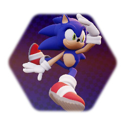 Remix of Sonic The Hedgehog Stylized crendit to sirencalinte