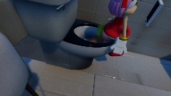 Amy poops