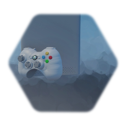Realistic Xbox 360 Console