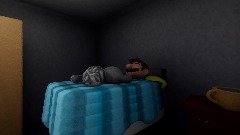 Mario sleeps with cats while listening to calming music 1
